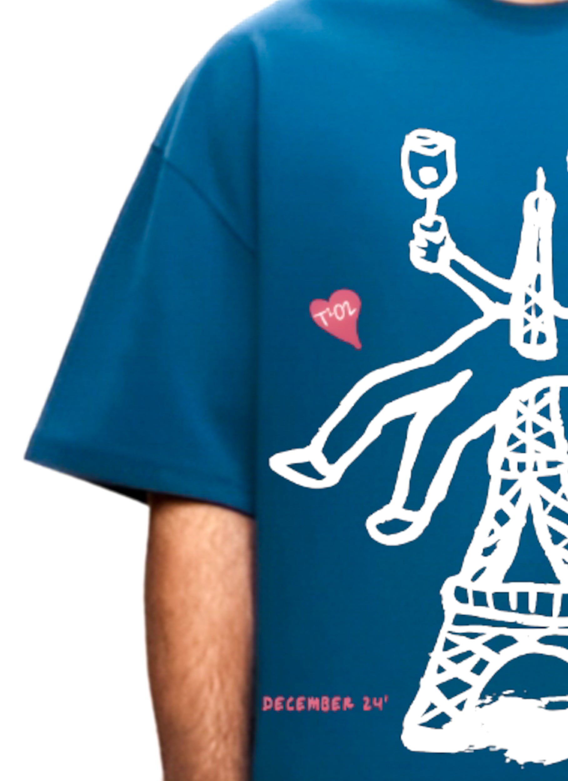 POSITIVE KISSES T-SHIRT [UNISEX]