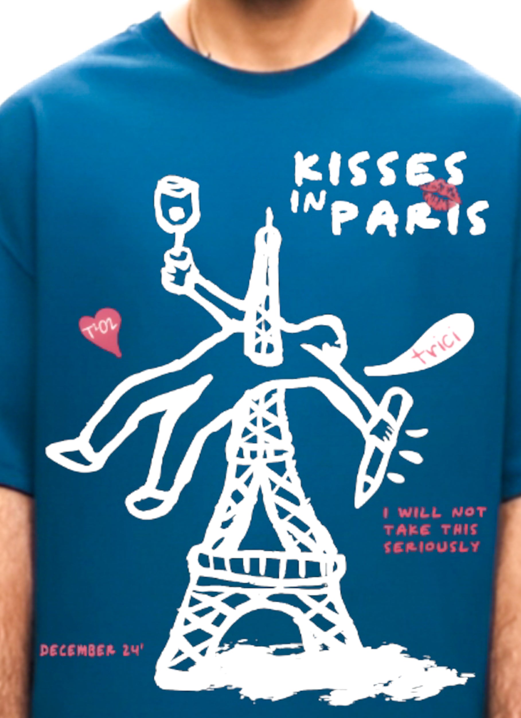 POSITIVE KISSES T-SHIRT [UNISEX]