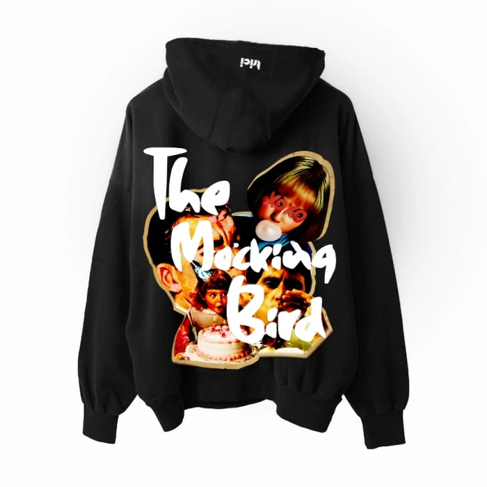 MOCKINGBIRD HOODIE IN BLACK [UNISEX]