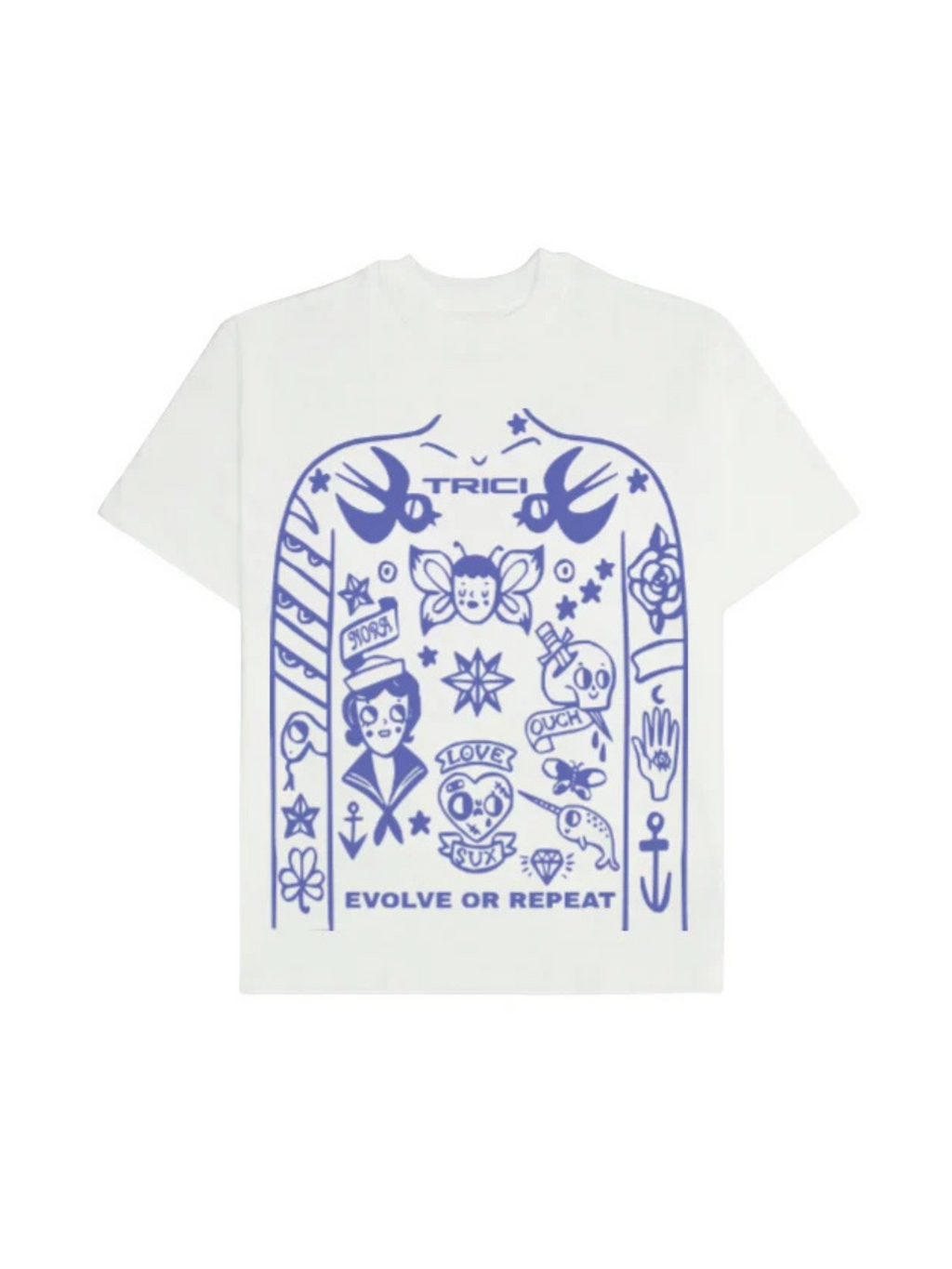 MYSTI T-SHIRT IN WHITE [UNISEX]