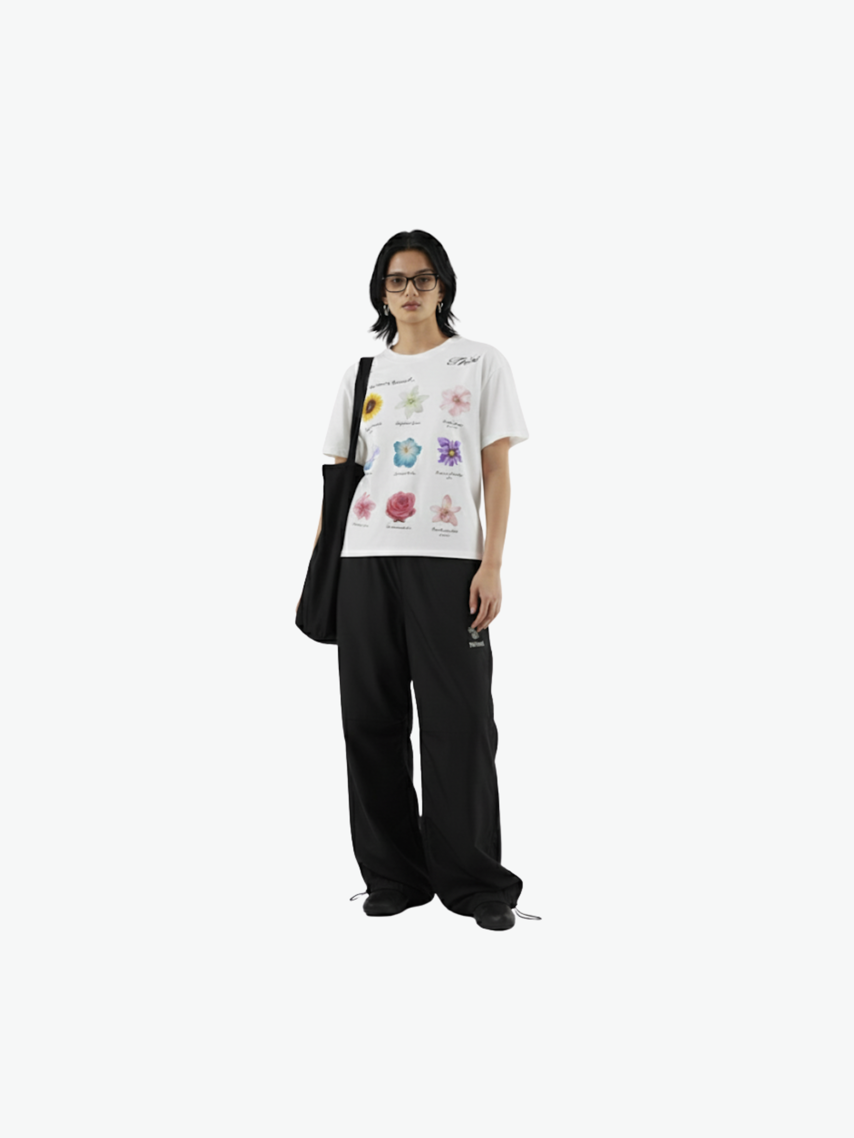 FLR T-SHIRT IN WHITE