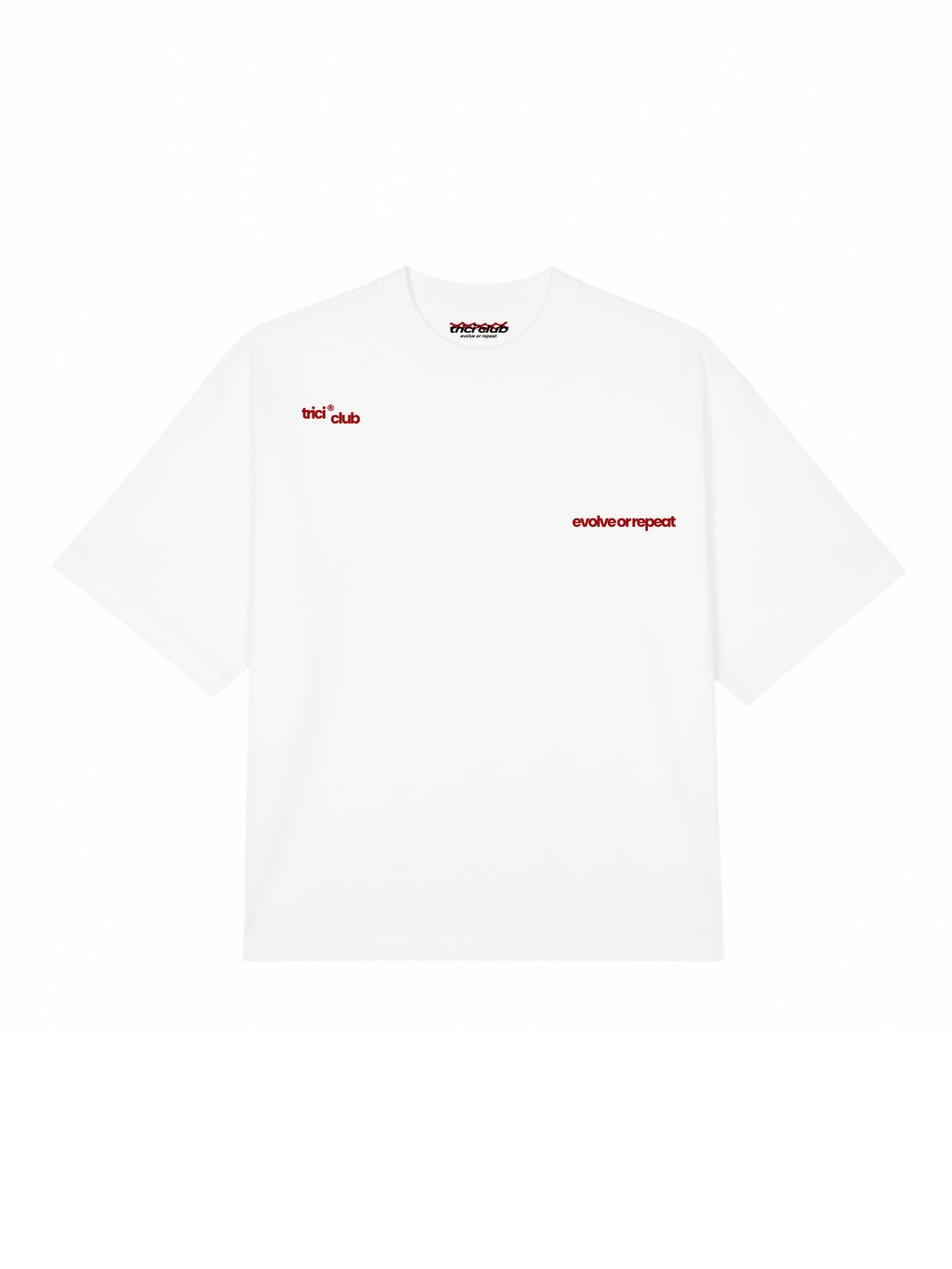 white BASIC T-SHIRT IN WHITE [UNISEX]