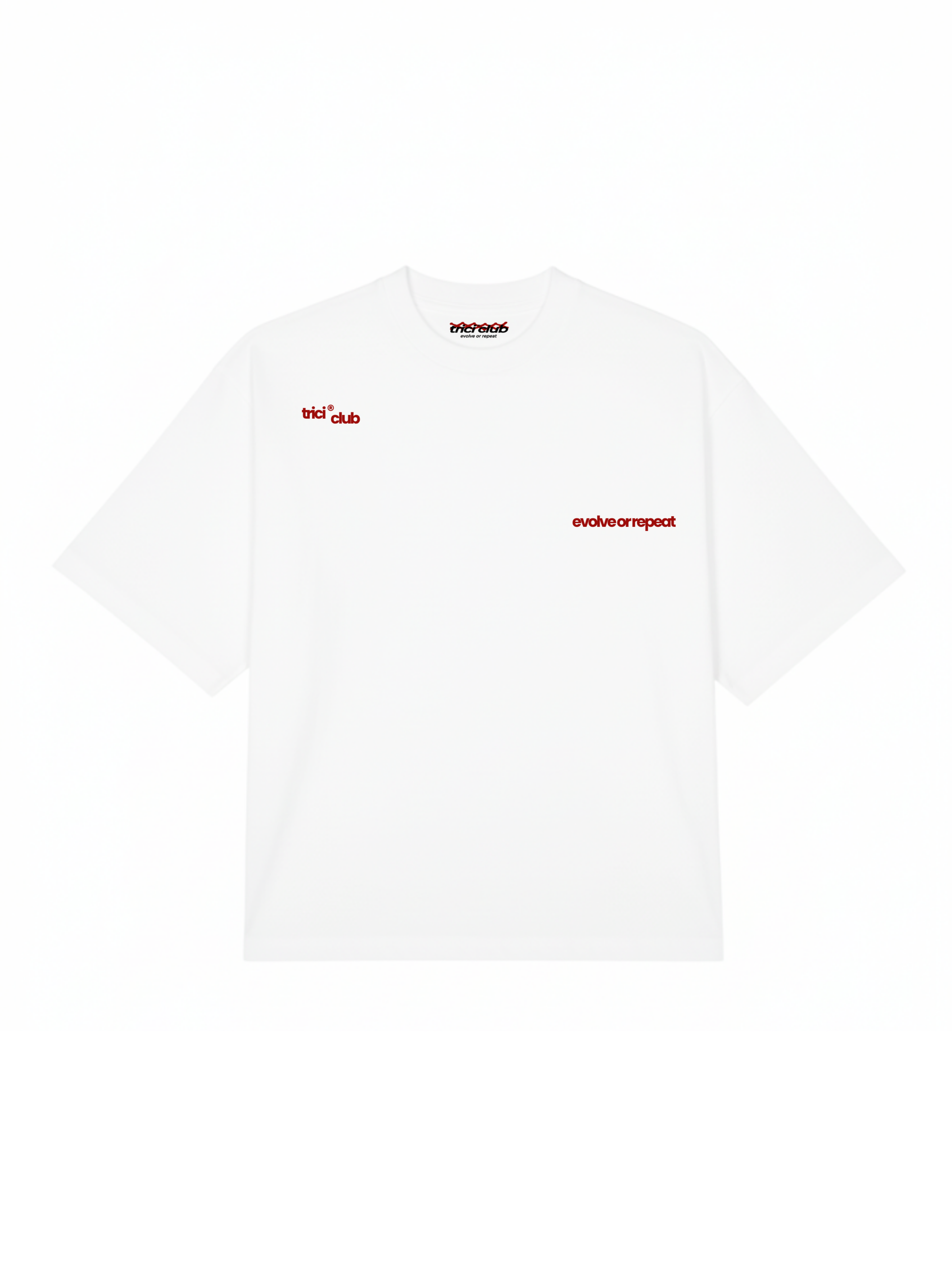 white BASIC T-SHIRT IN WHITE [UNISEX]