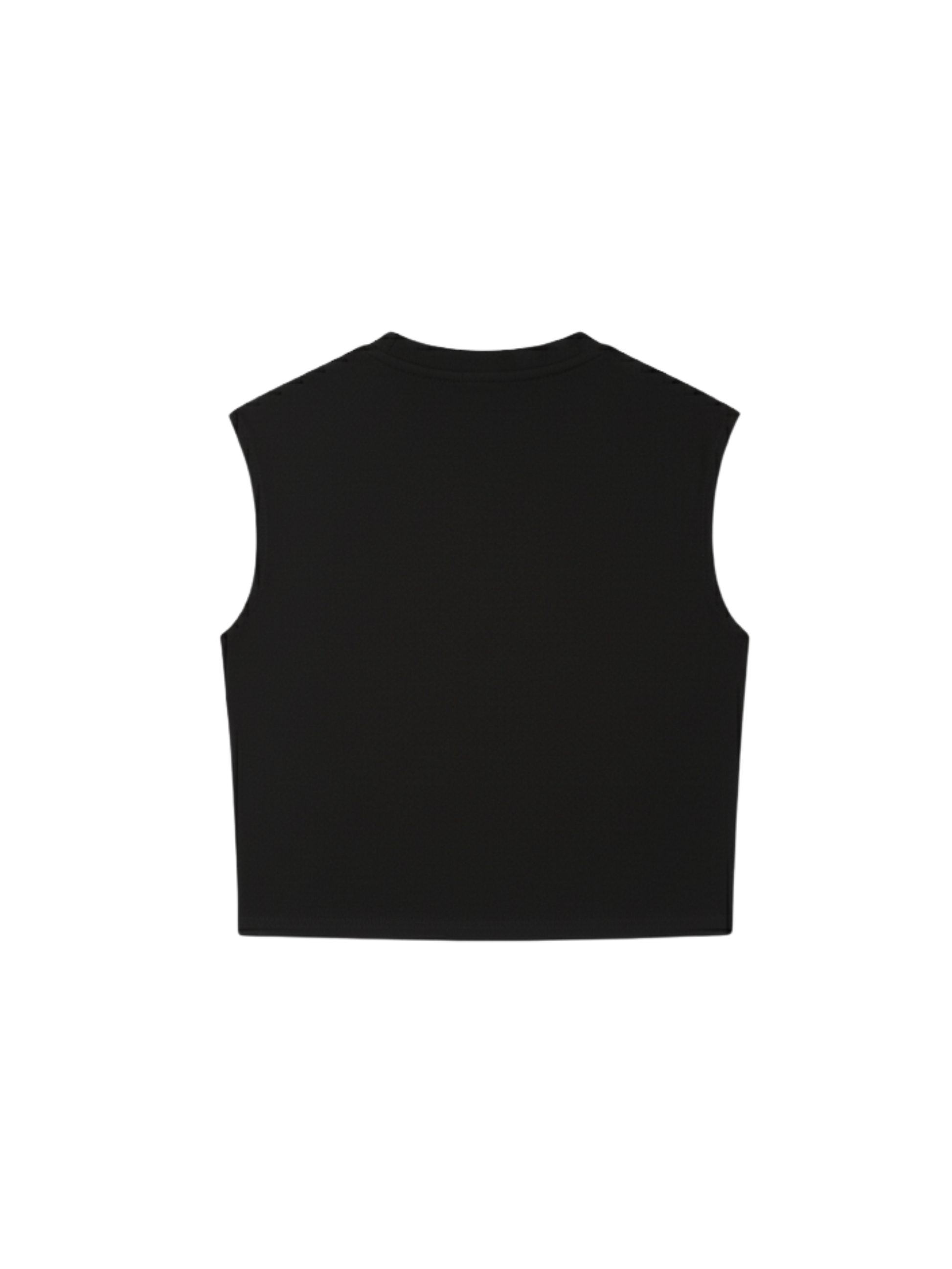BASIC VEST IN BLACK [UNISEX]
