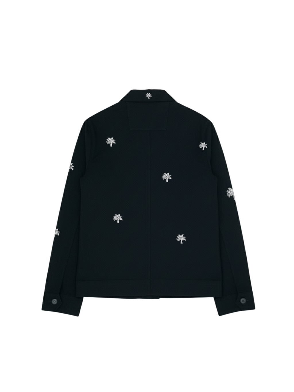 PALME ZIP JACKET IN BLACK [UNISEX]