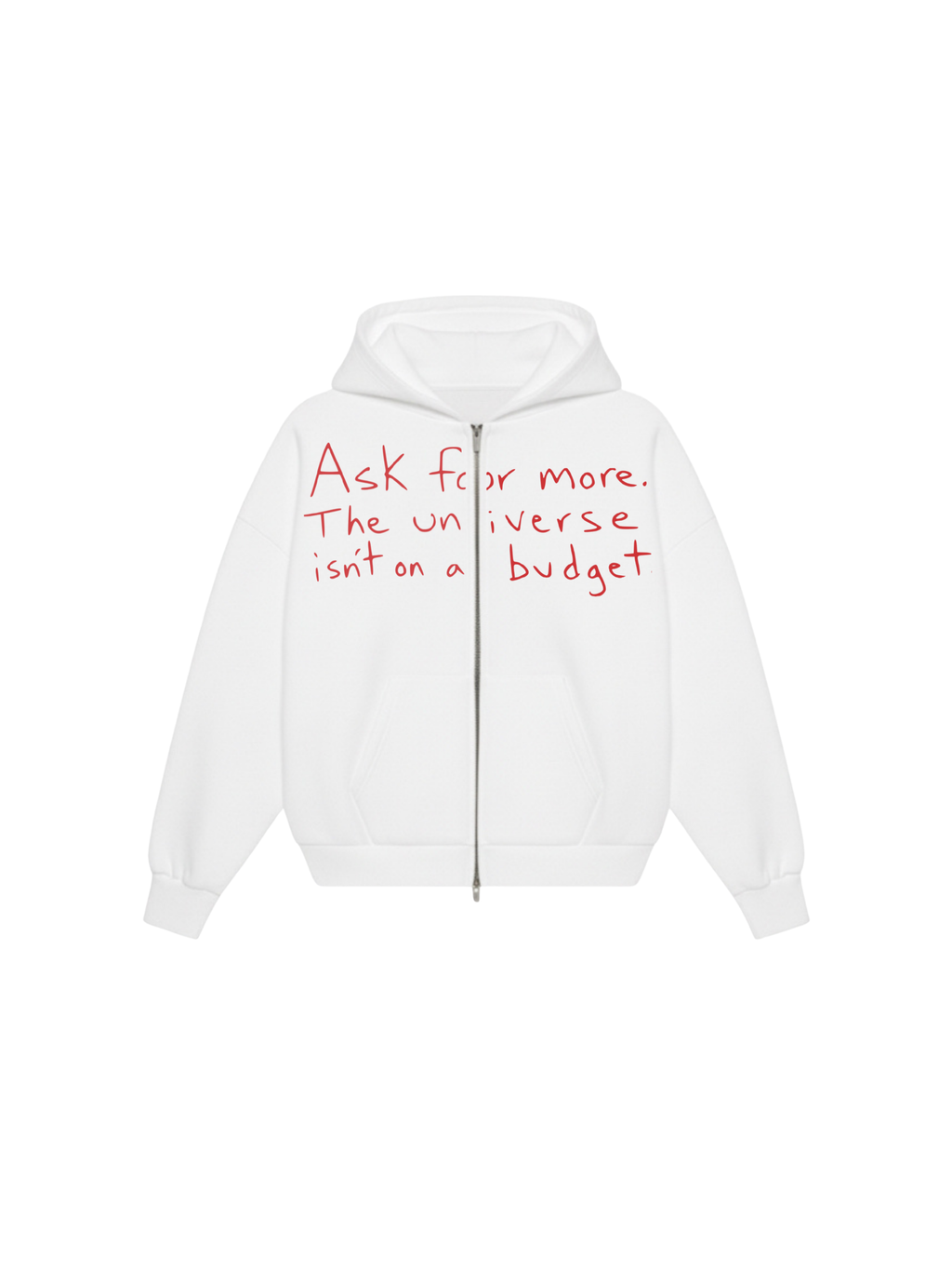 GOD'S CHILD ZIPPED HOODIE IN LILY [UNISEX]
