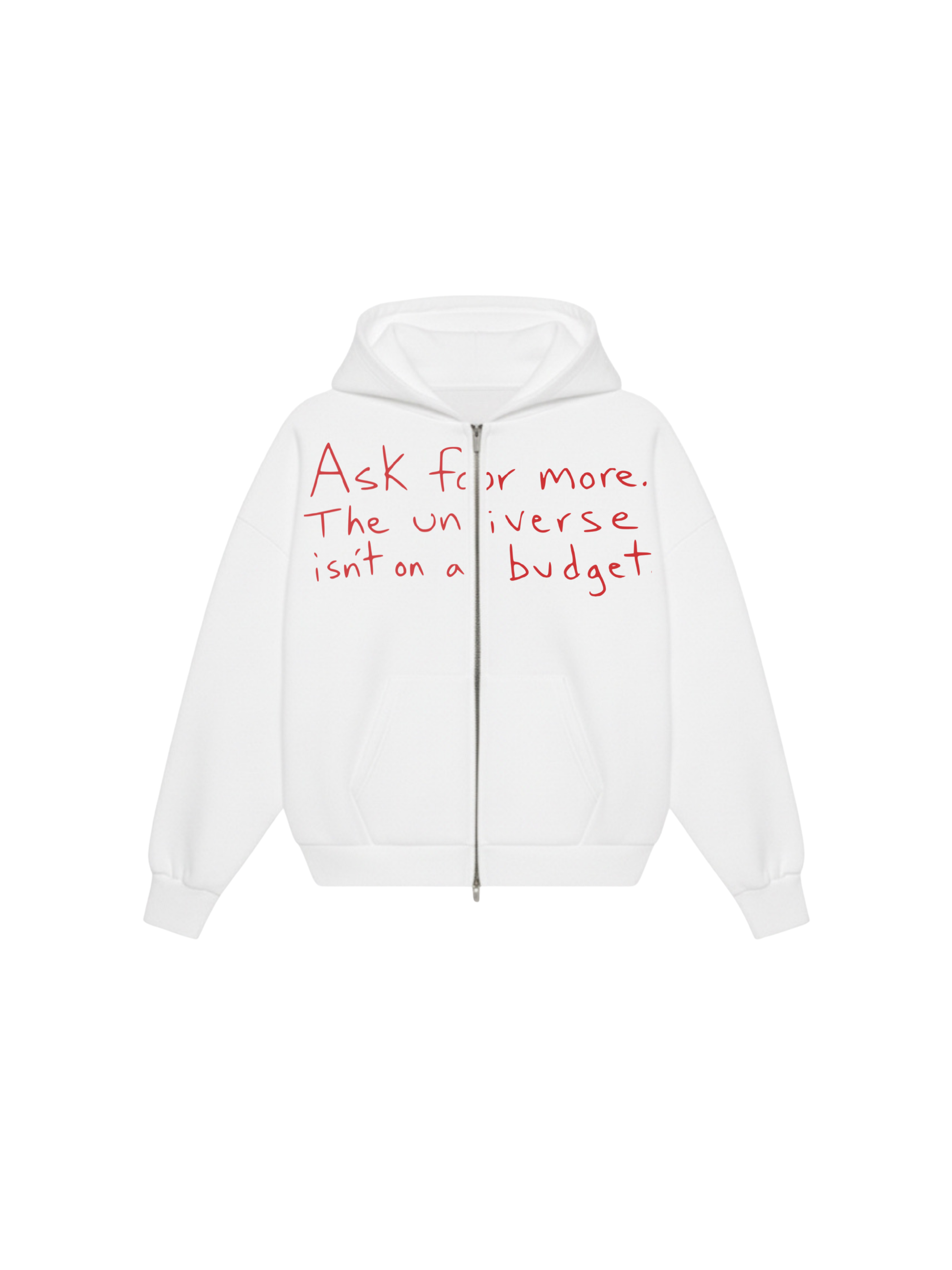 GOD'S CHILD ZIPPED HOODIE IN LILY [UNISEX]