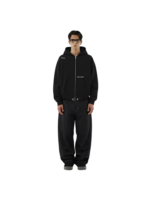 BASIC BLACK ZIPPER