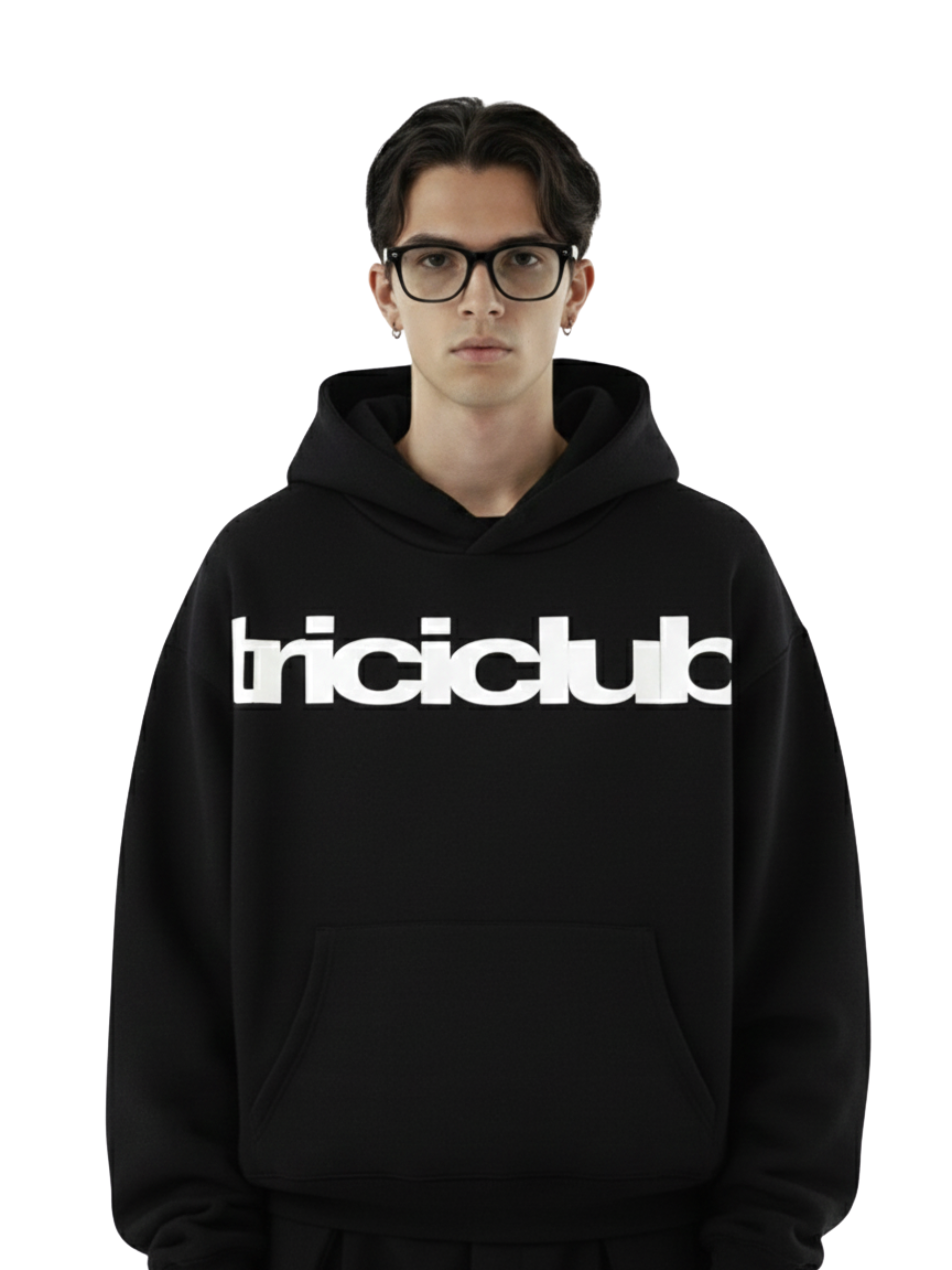 BASIC BLACK HOODIE