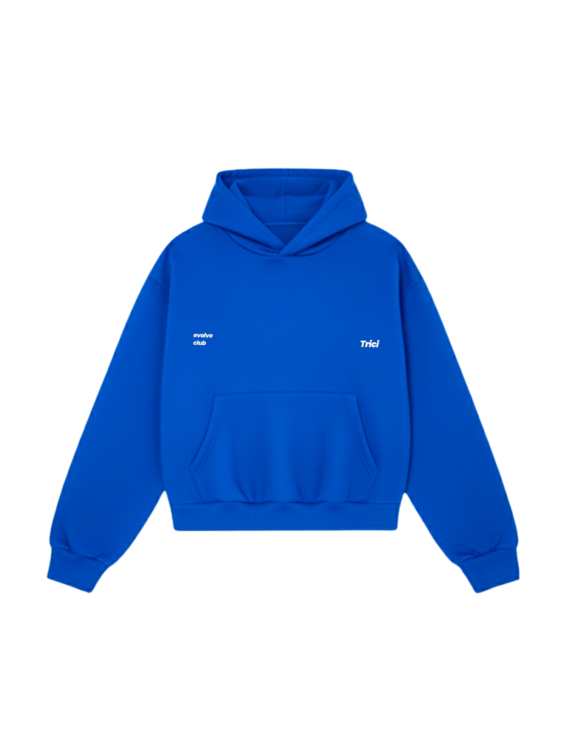 EVOLVE CLUB ROYAL-BLUE HOODIE