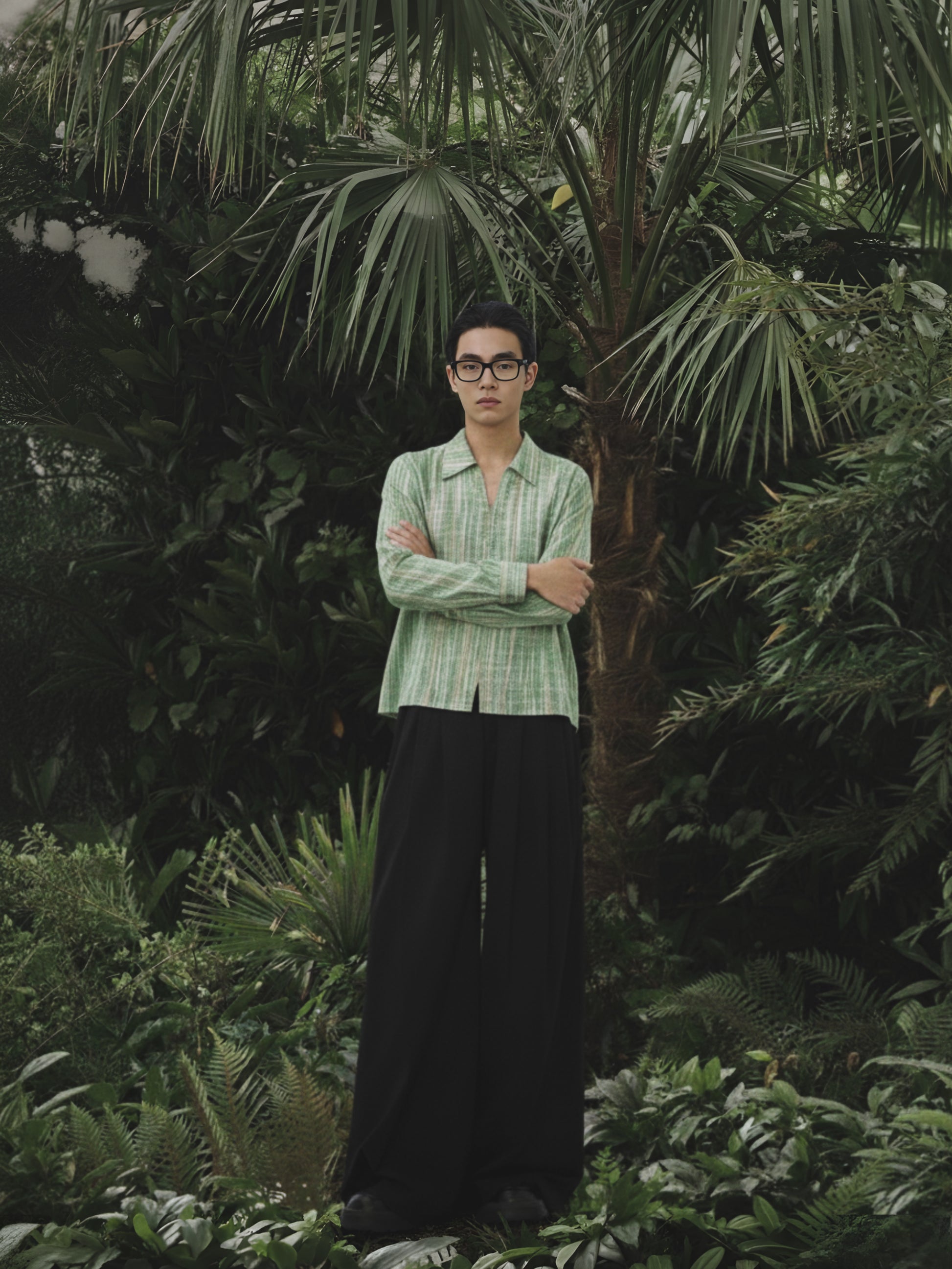 GAVAT OPEN COLLAR SHIRT [UNISEX]