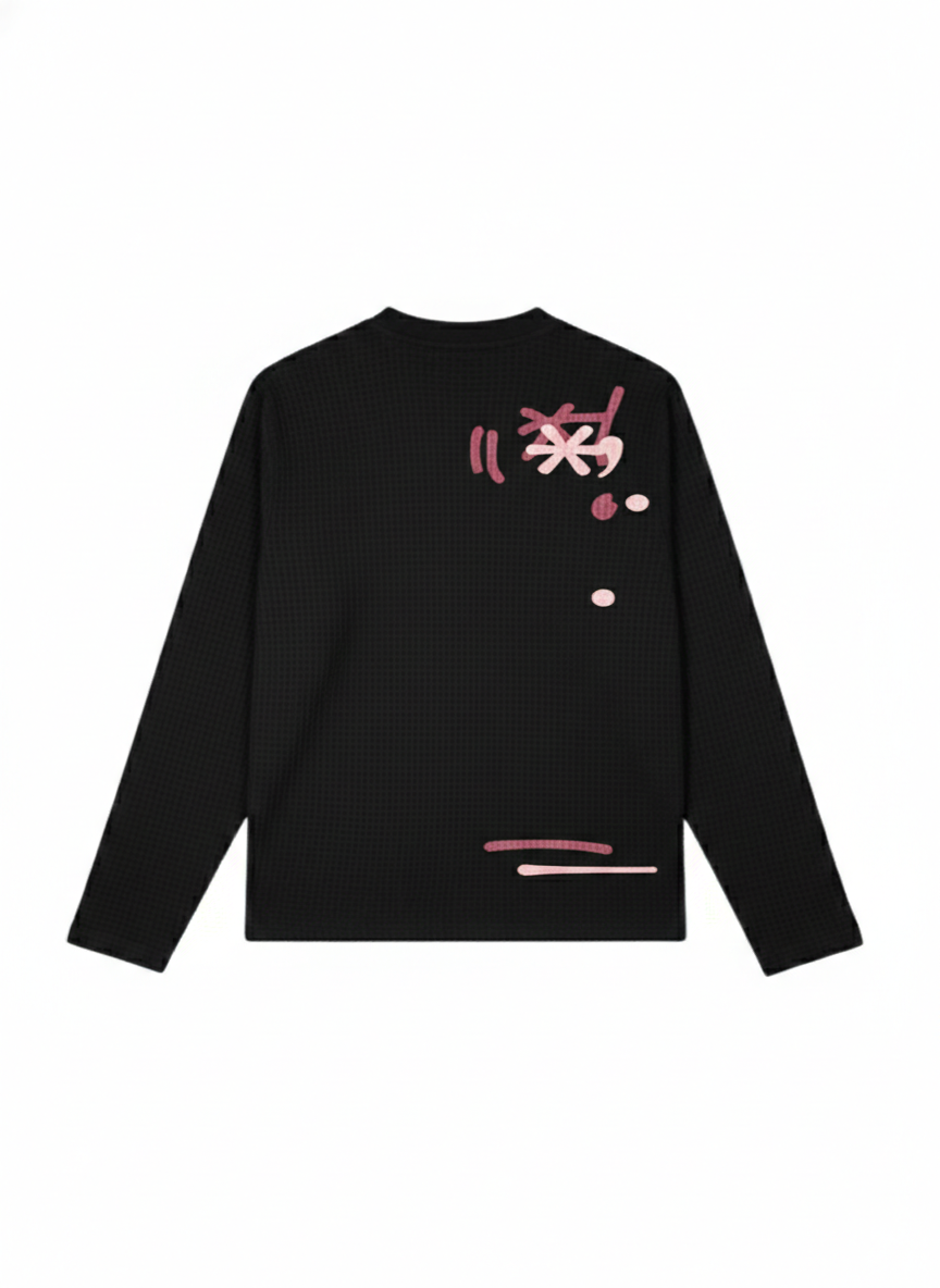 MEMBER LONG SLEEVE T-SHIRT BLACK