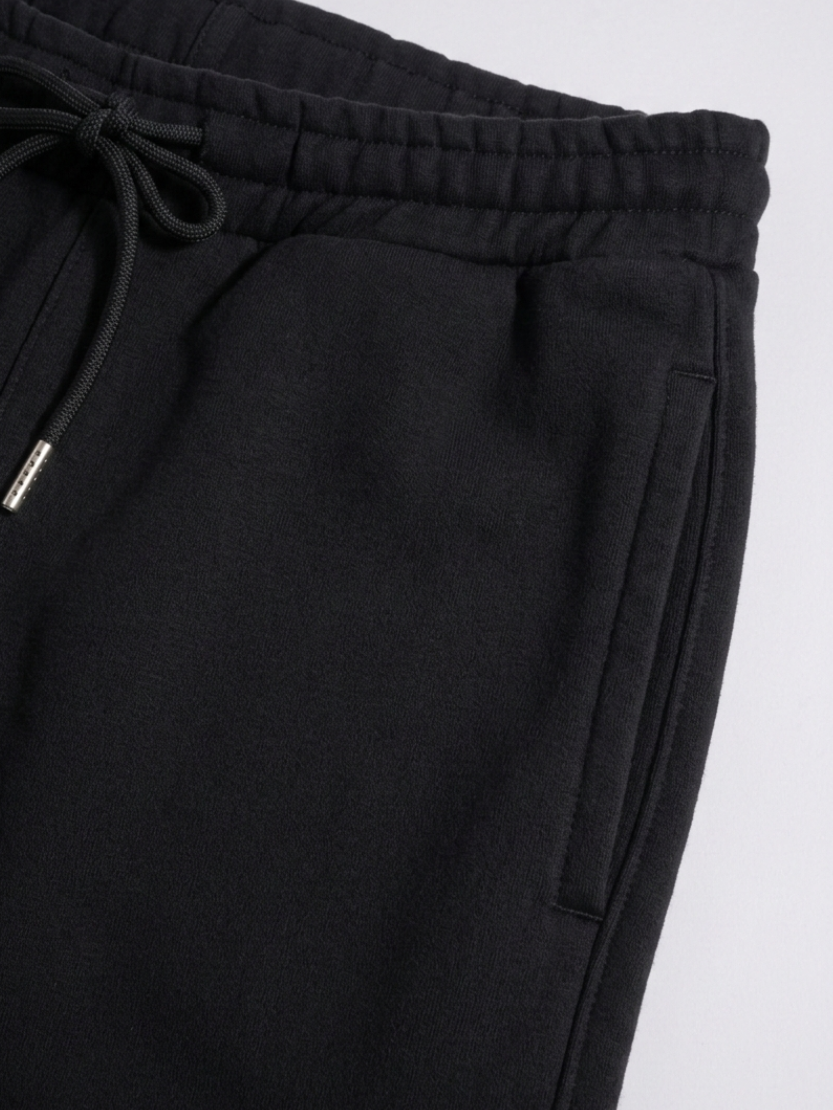 BASIC SWEATPANTS IN BLACK