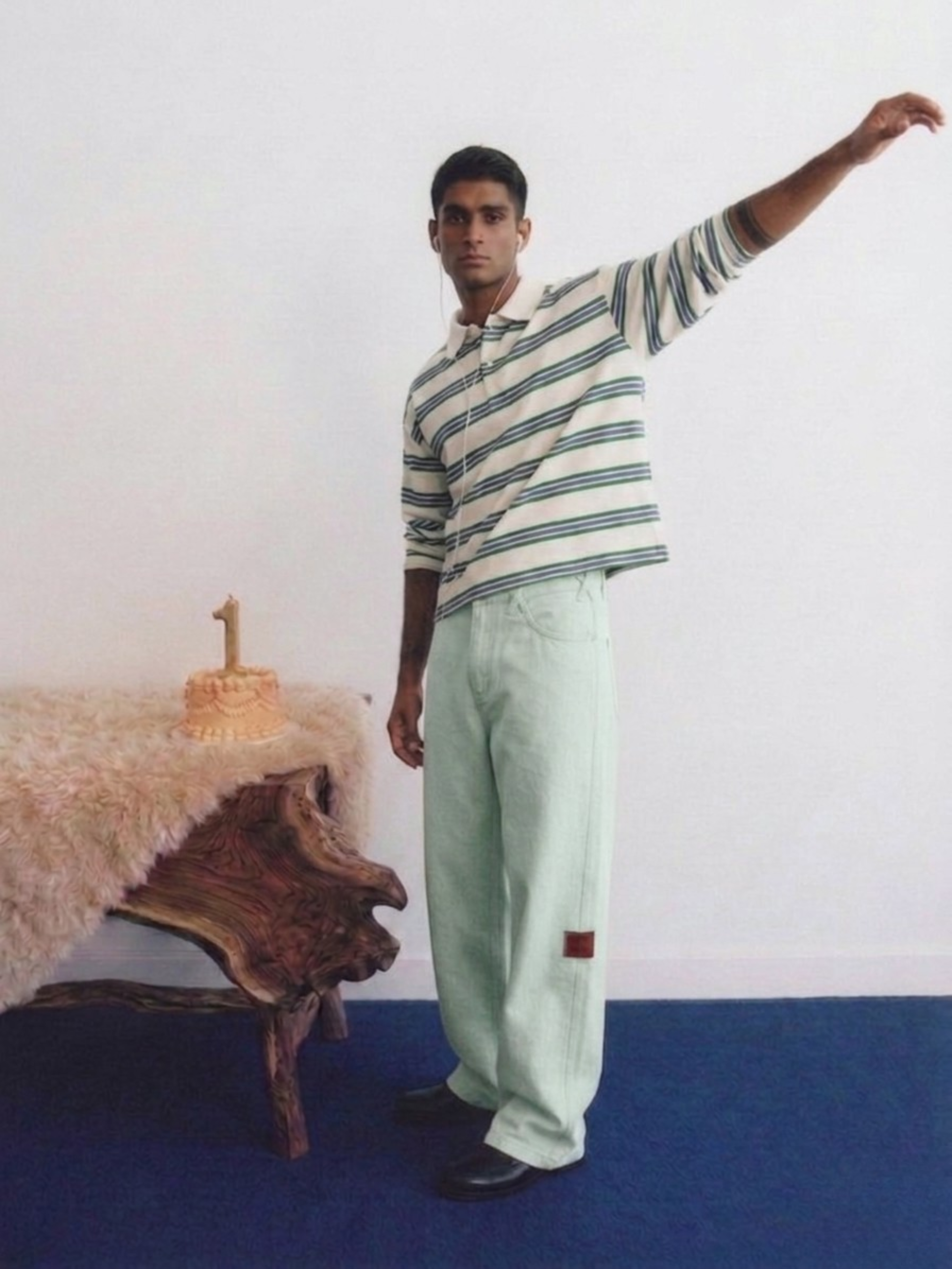 OffDay Straight WideLeg Jeans Mint