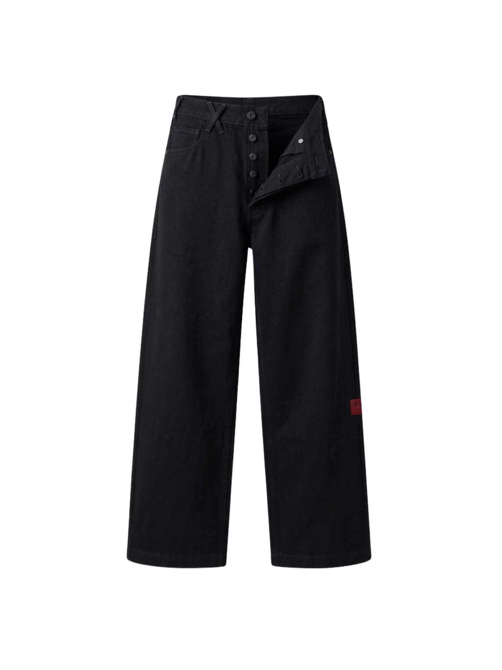 OffDay Straight WideLeg Jeans Black