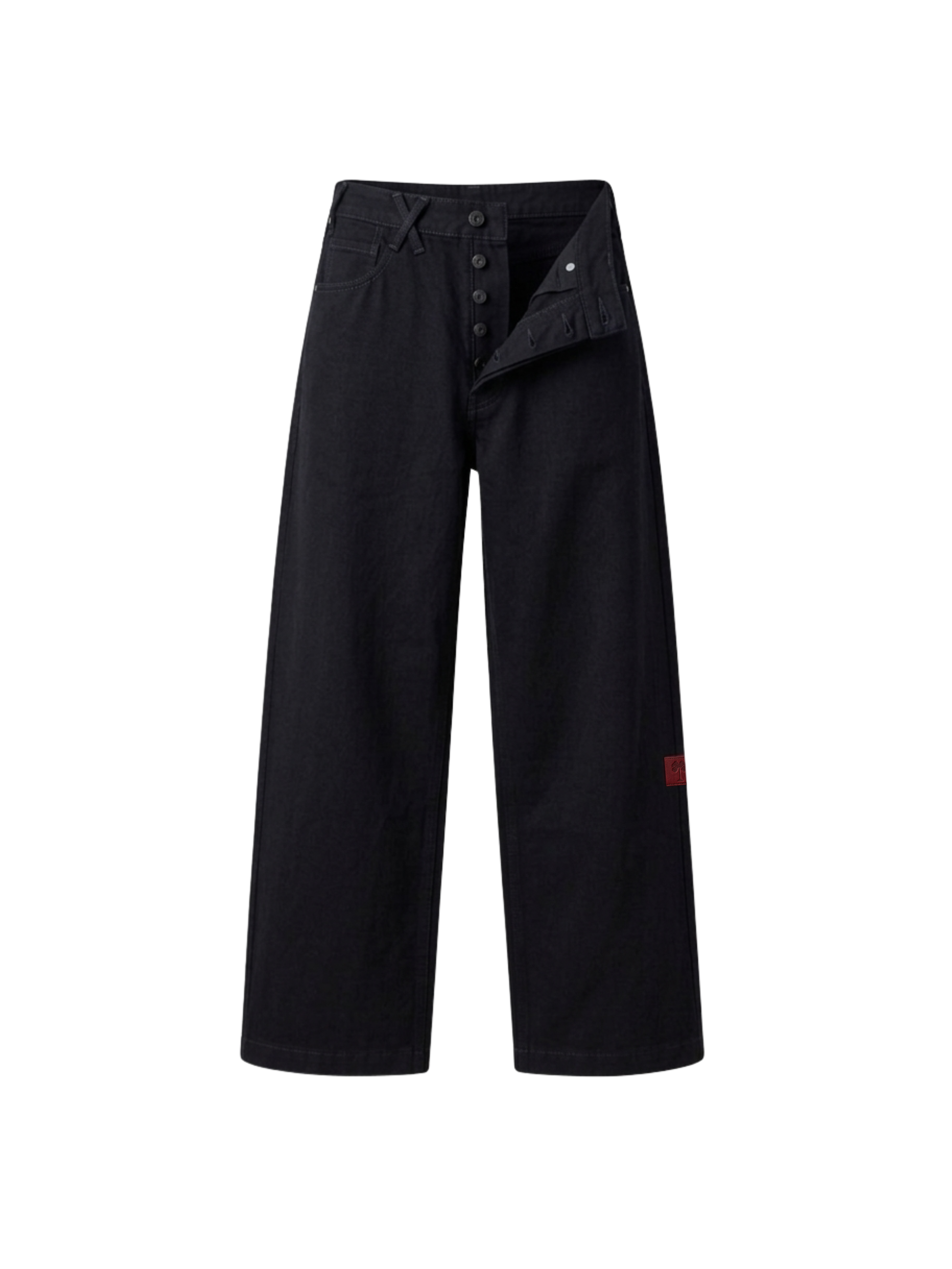 OffDay Straight WideLeg Jeans Black