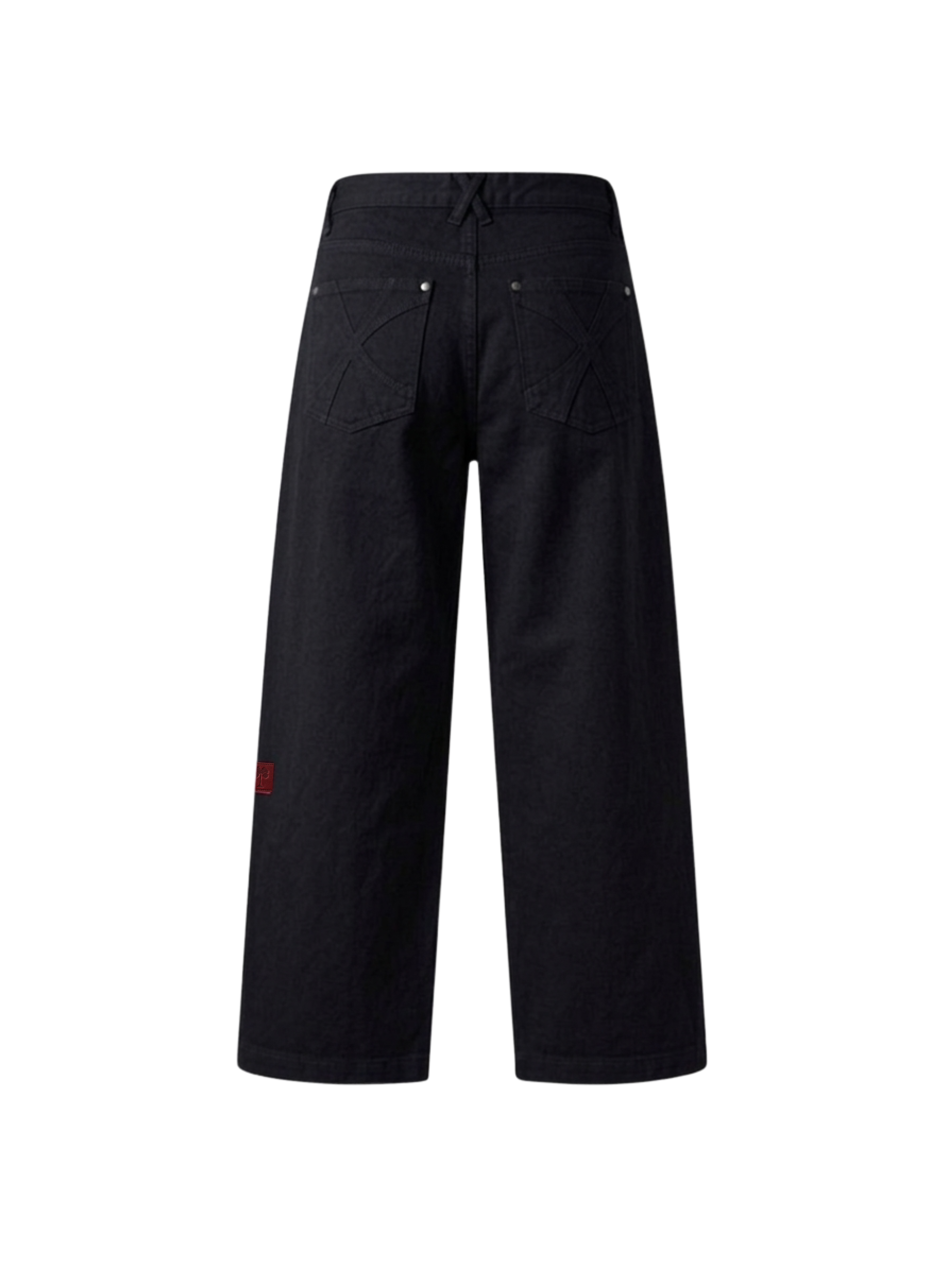 OffDay Straight WideLeg Jeans Black