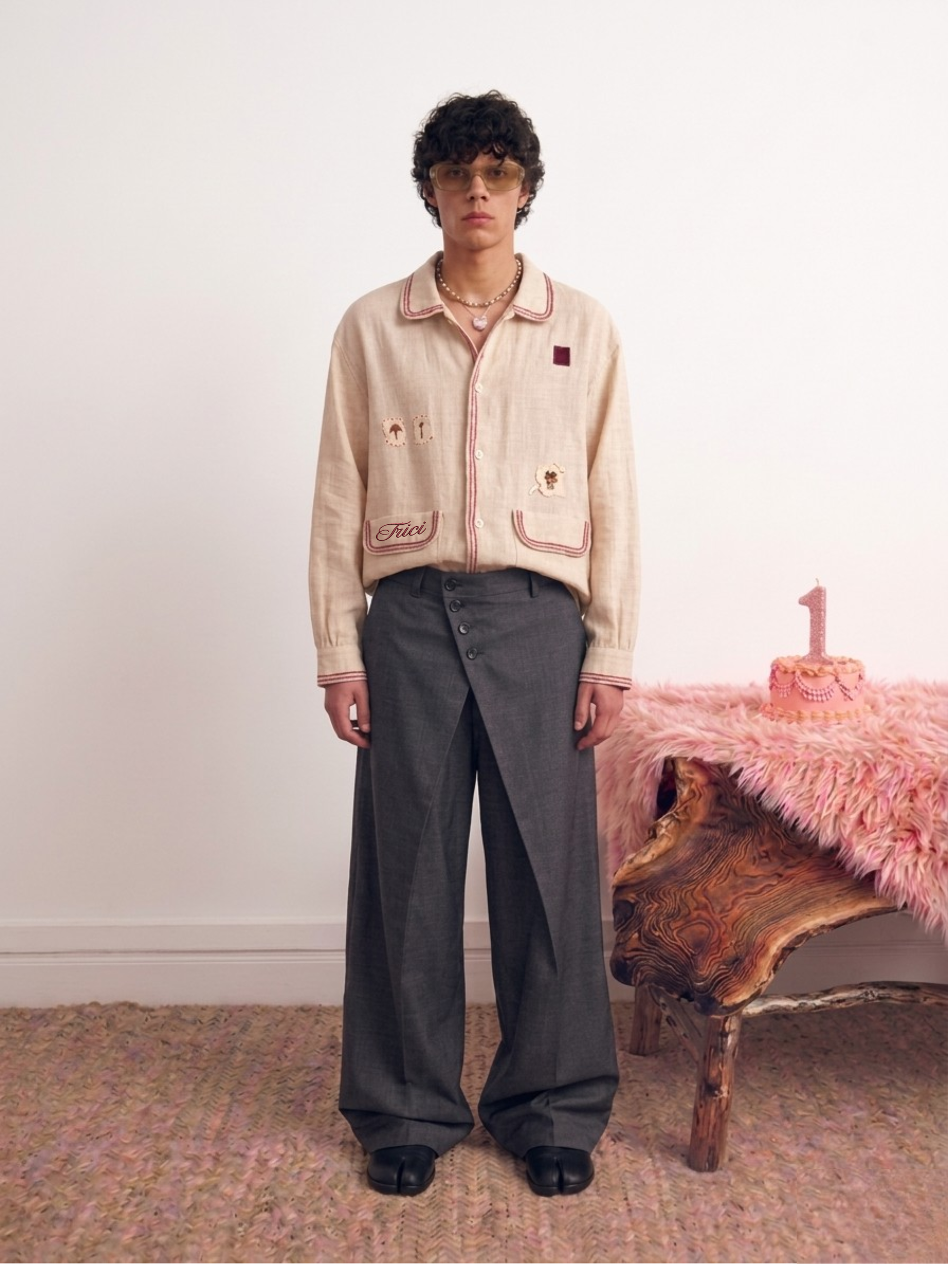 PostCard Patchwork Shirt