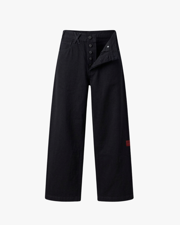 OffDay Straight WideLeg Jeans Black