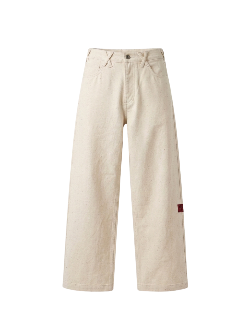 OffDay Straight WideLeg Jeans Cream