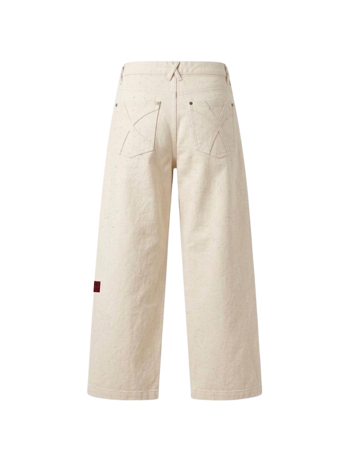 OffDay Straight WideLeg Jeans Cream