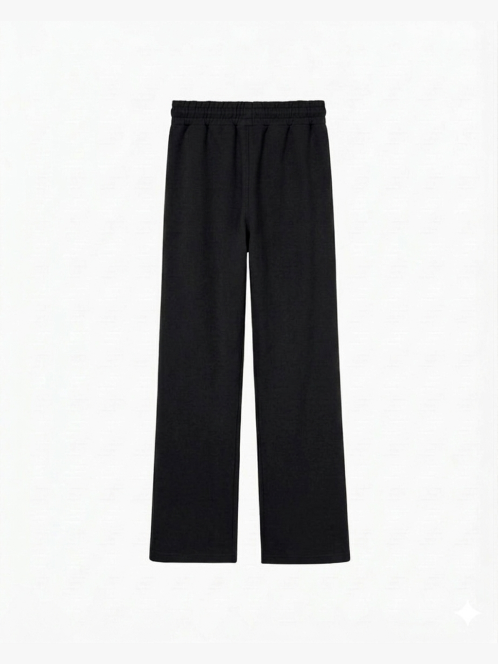 BASIC SWEATPANTS IN BLACK