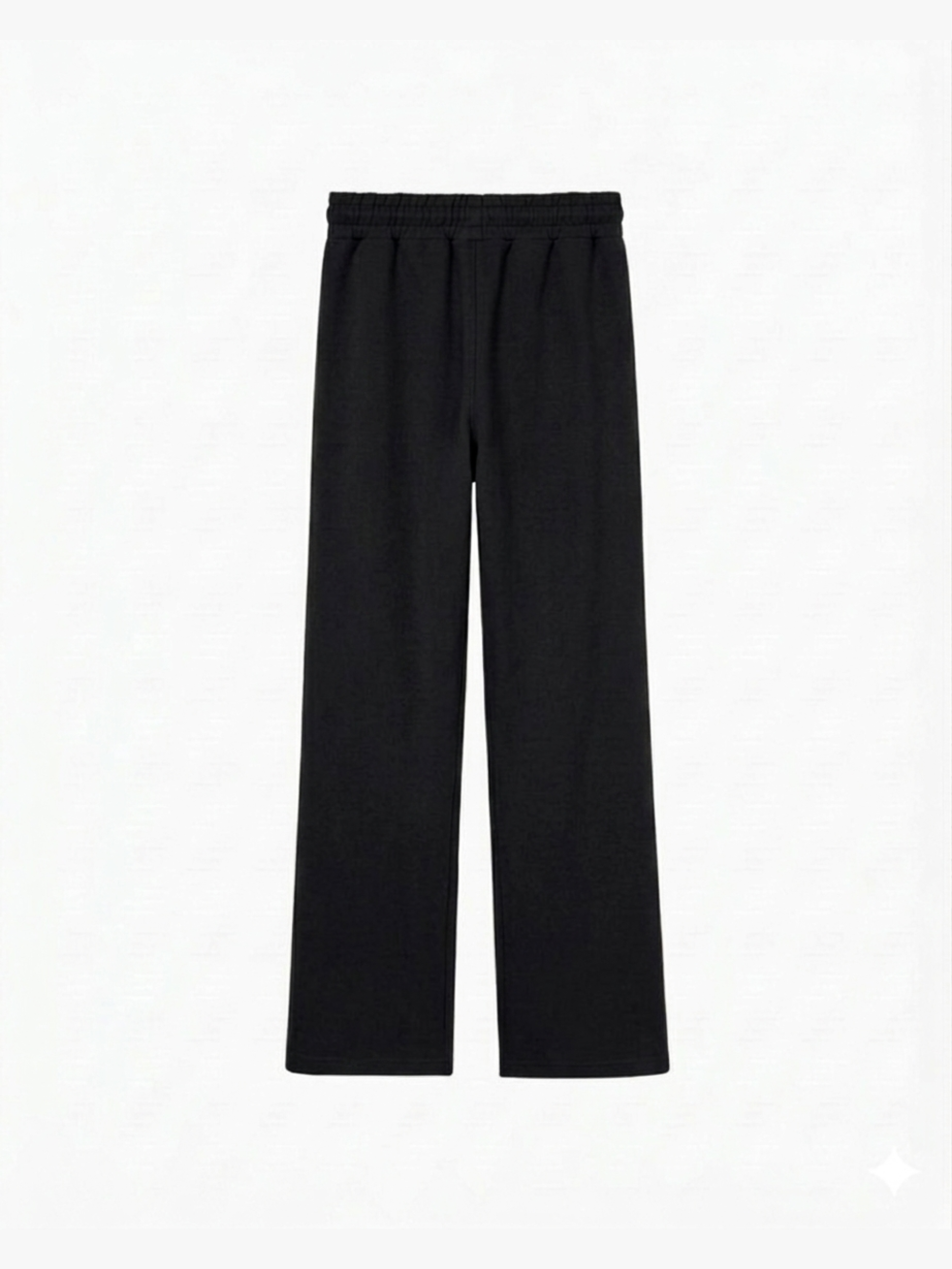 BASIC SWEATPANTS IN BLACK