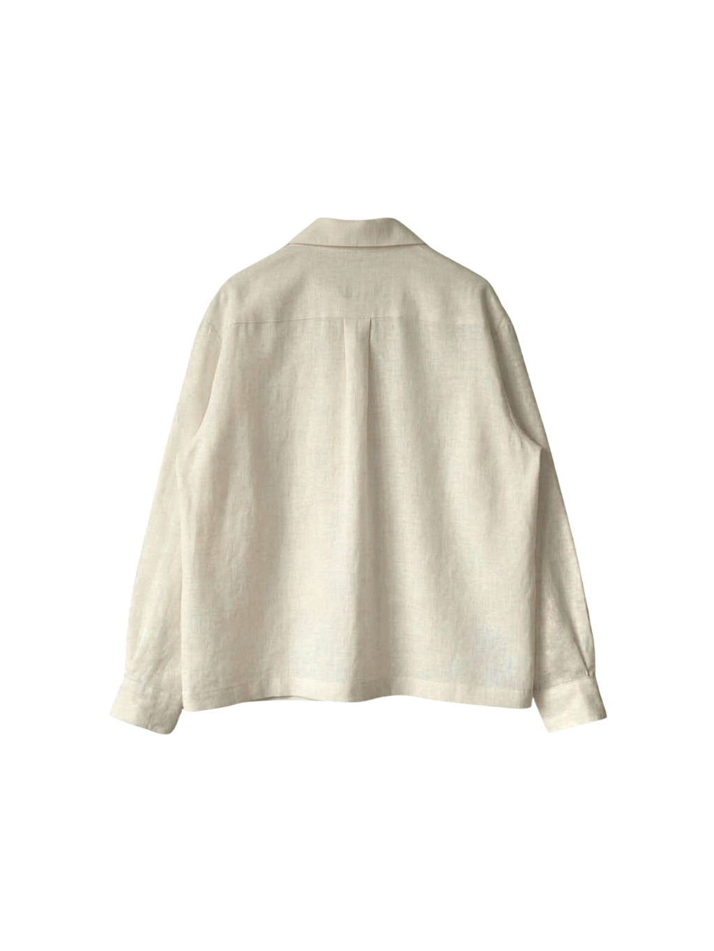 Palm Embroidered Linen Shirt
