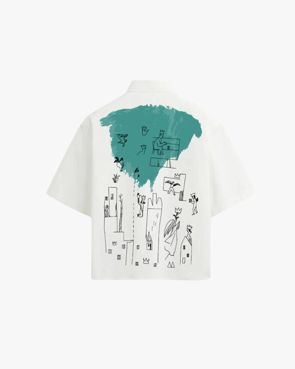 AFTERSCHOOL BOXY-FIT SHIRT