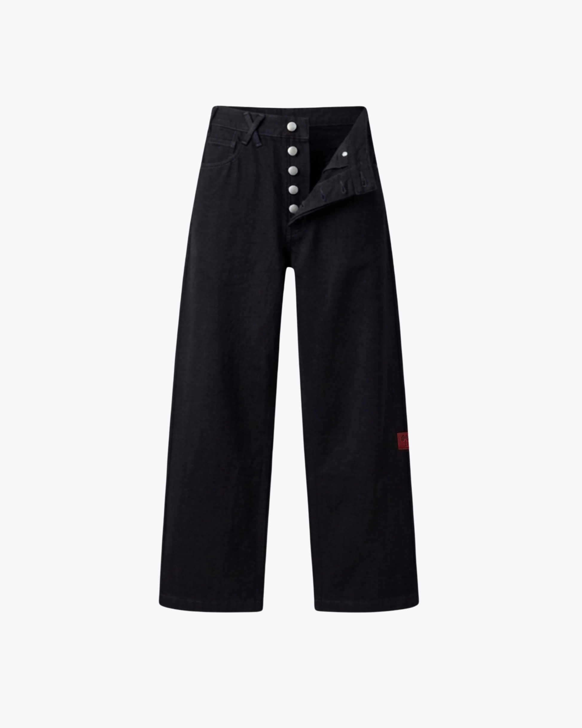 OffDay Straight WideLeg Jeans Black