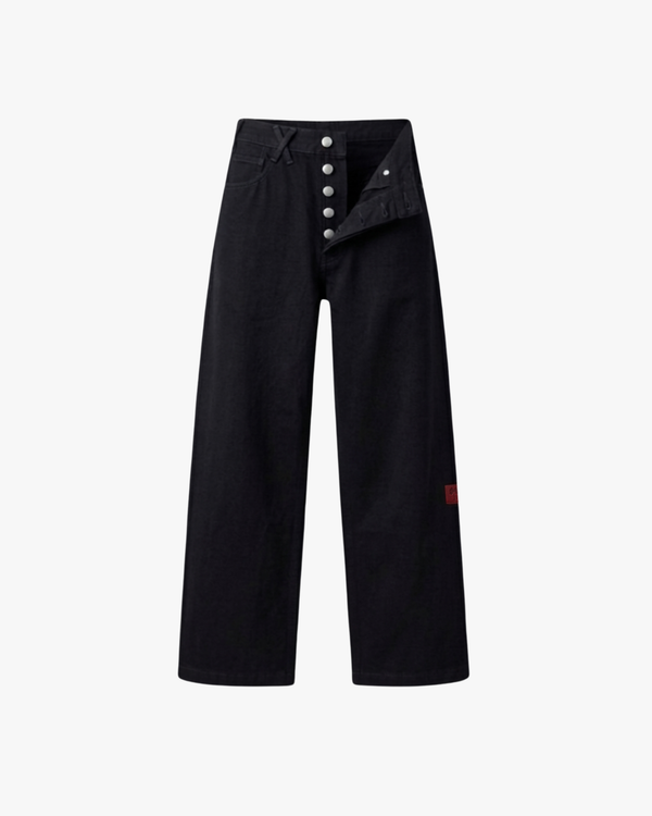 OffDay Straight WideLeg Jeans Black