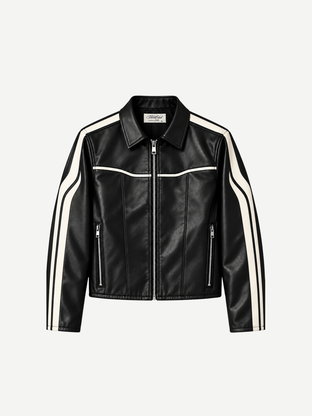 Overtime Leather Jacket In Black
