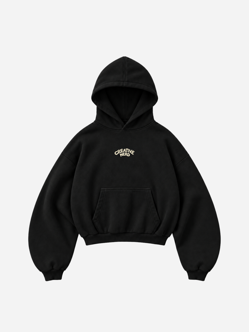 Creative Nerd Hoodie (Black)