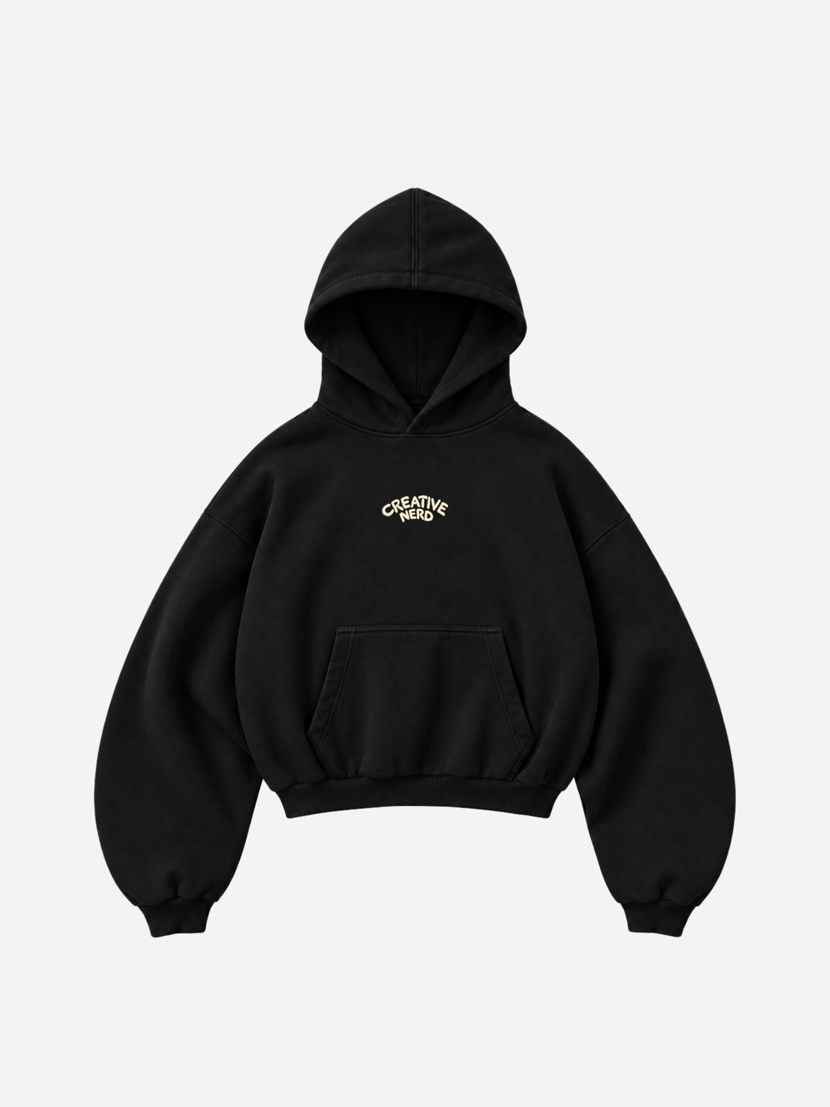 Creative Nerd Hoodie (Black)