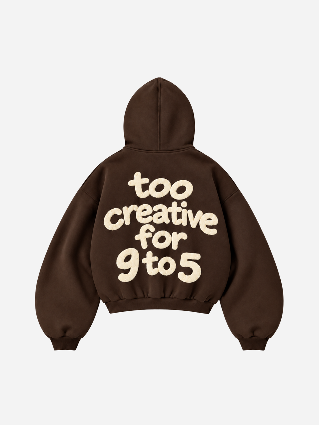 Creative Nerd Hoodie (Brown)