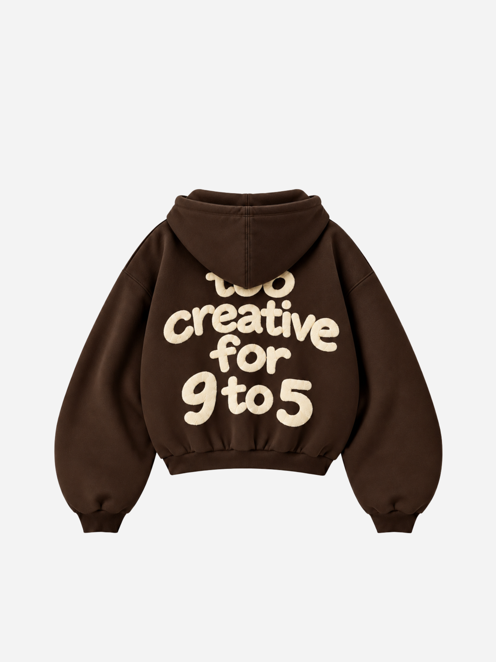 Creative Nerd Hoodie (Brown)