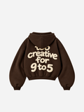 Creative Nerd Hoodie (Brown)