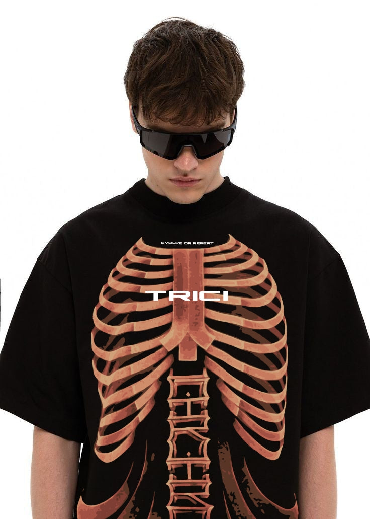 X-RAY T-SHIRT IN BLACK [UNISEX]