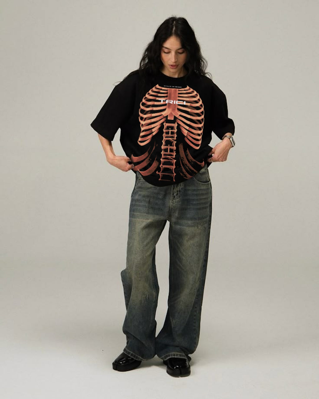 X-RAY T-SHIRT IN BLACK [UNISEX]