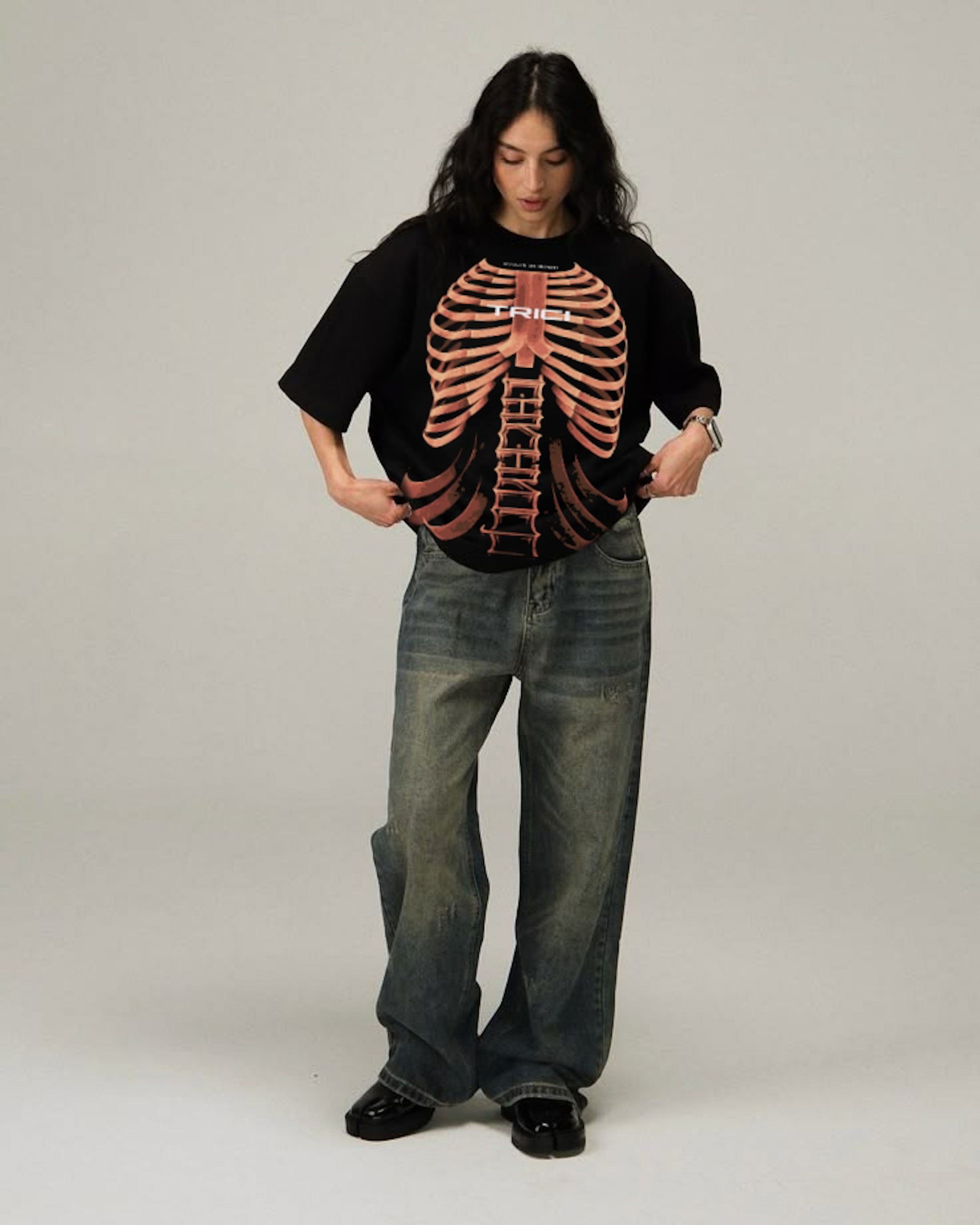 X-RAY T-SHIRT IN BLACK [UNISEX]