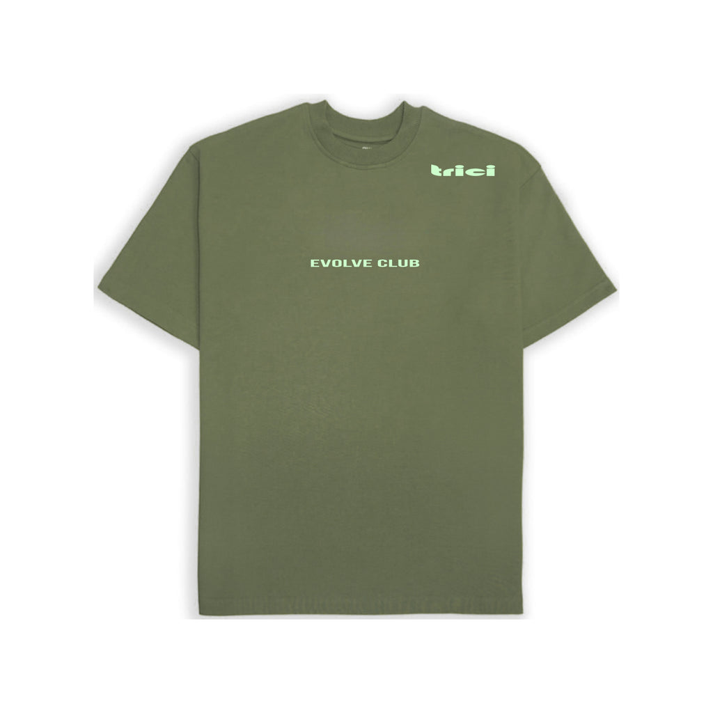 INSPBYJAY T-SHIRT IN MOSSGREEN [UNISEX]