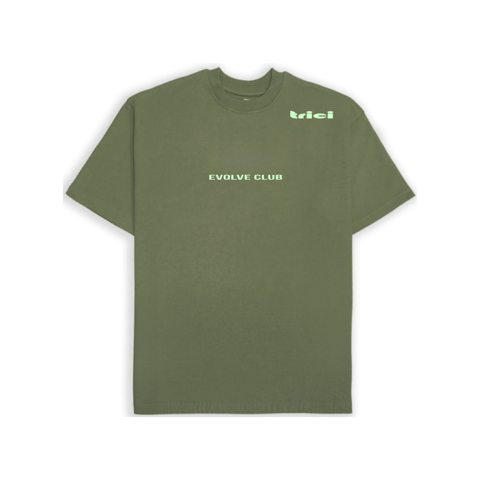 INSPBYJAY T-SHIRT IN MOSSGREEN [UNISEX]