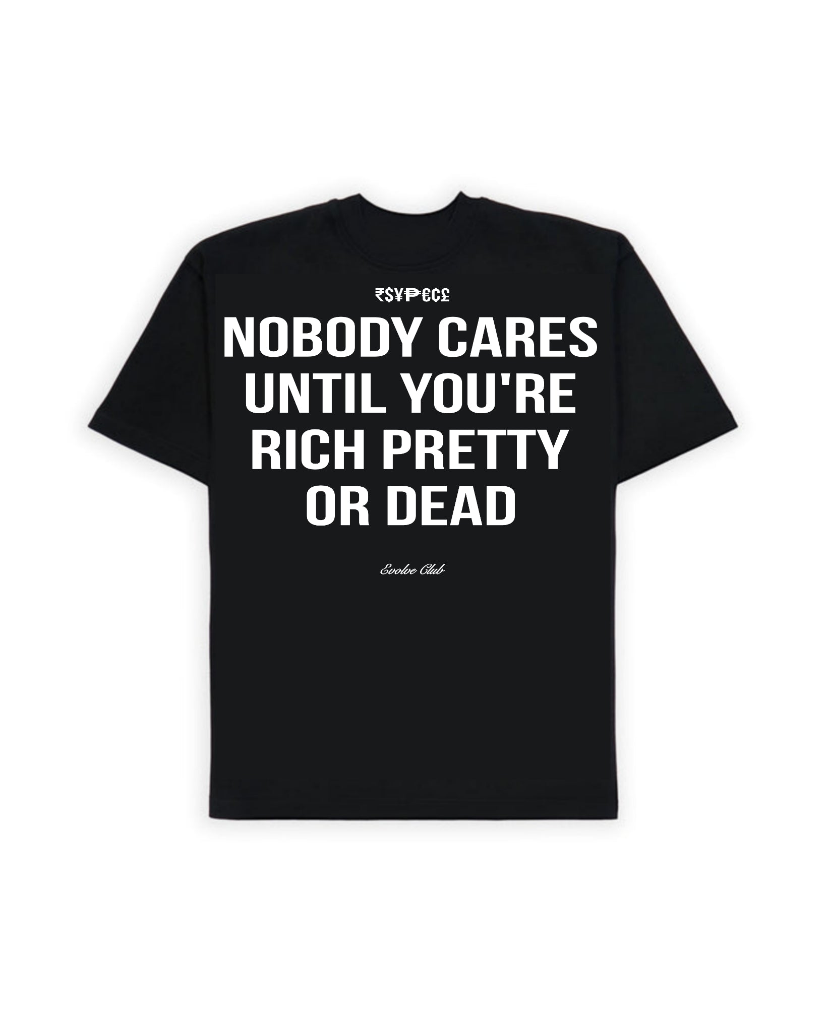 NOBODY CARES T-SHIRT [UNISEX]
