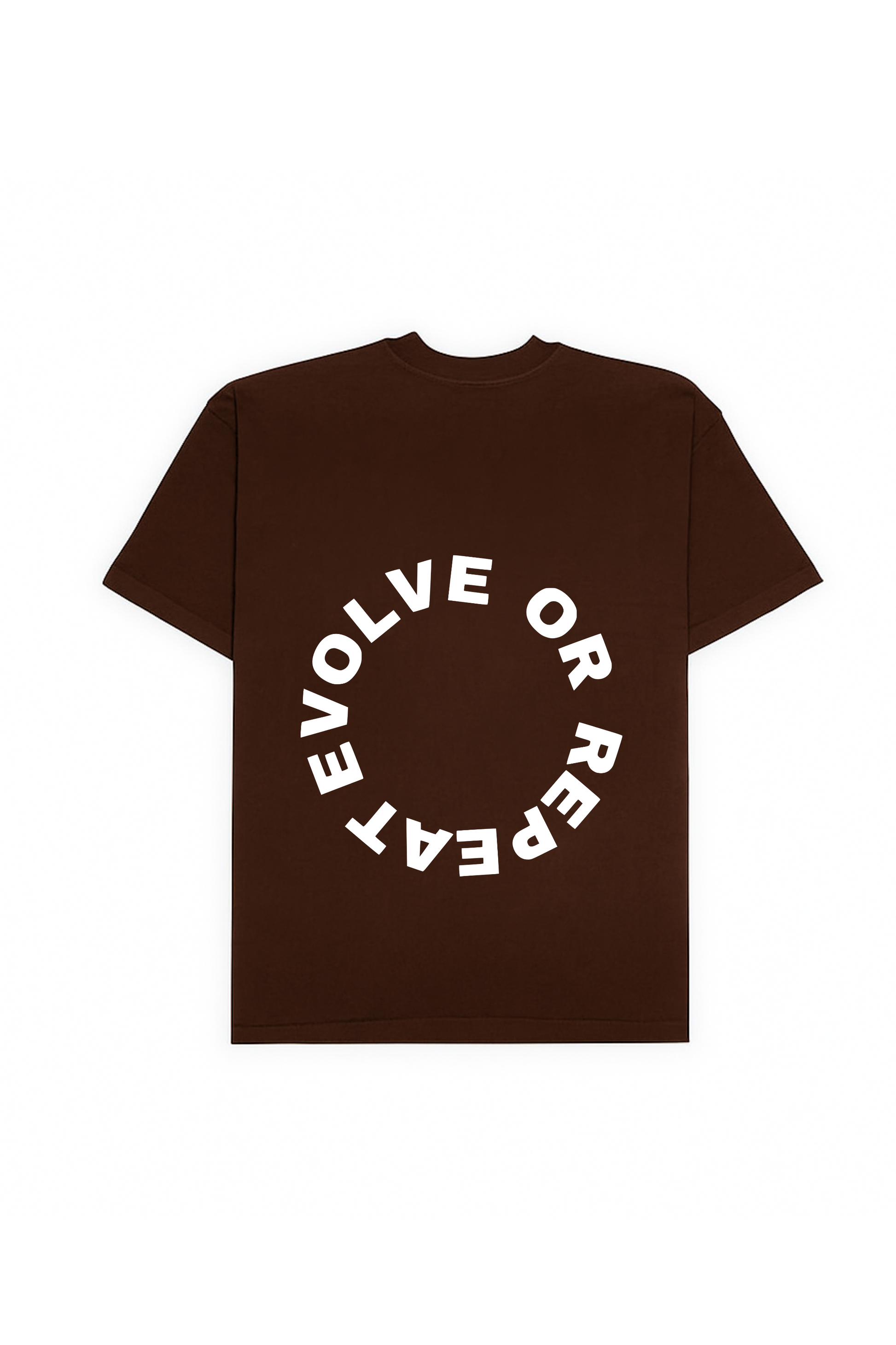 TAGCHERRY T-SHIRT IN BROWN [UNISEX]