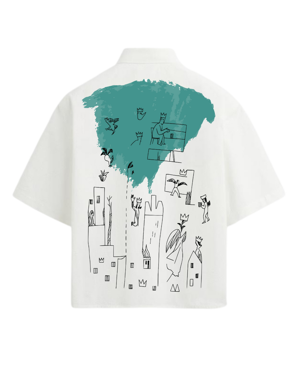 AFTERSCHOOL BOXY-FIT SHIRT [UNISEX]