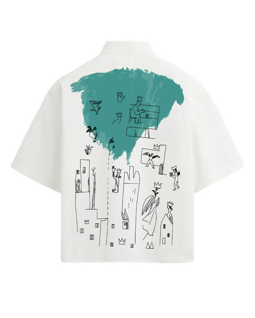 AFTERSCHOOL BOXY-FIT SHIRT [UNISEX]