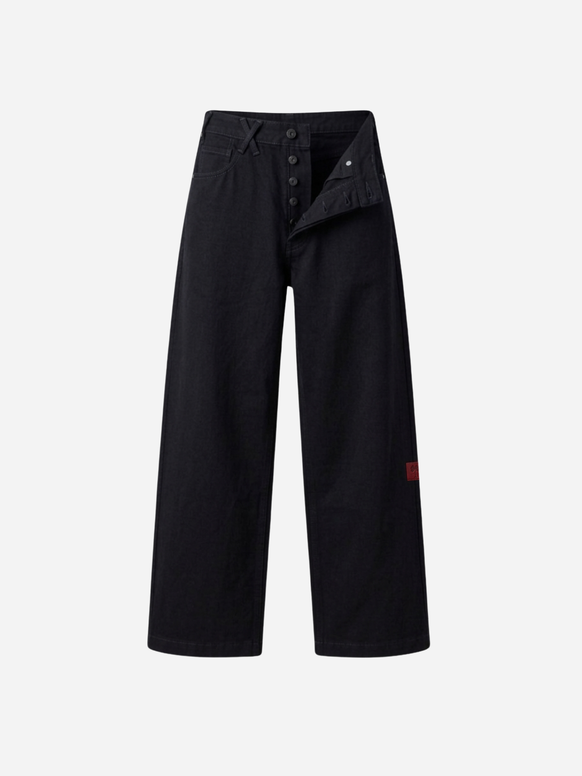 OffDay Straight WideLeg Jeans Black
