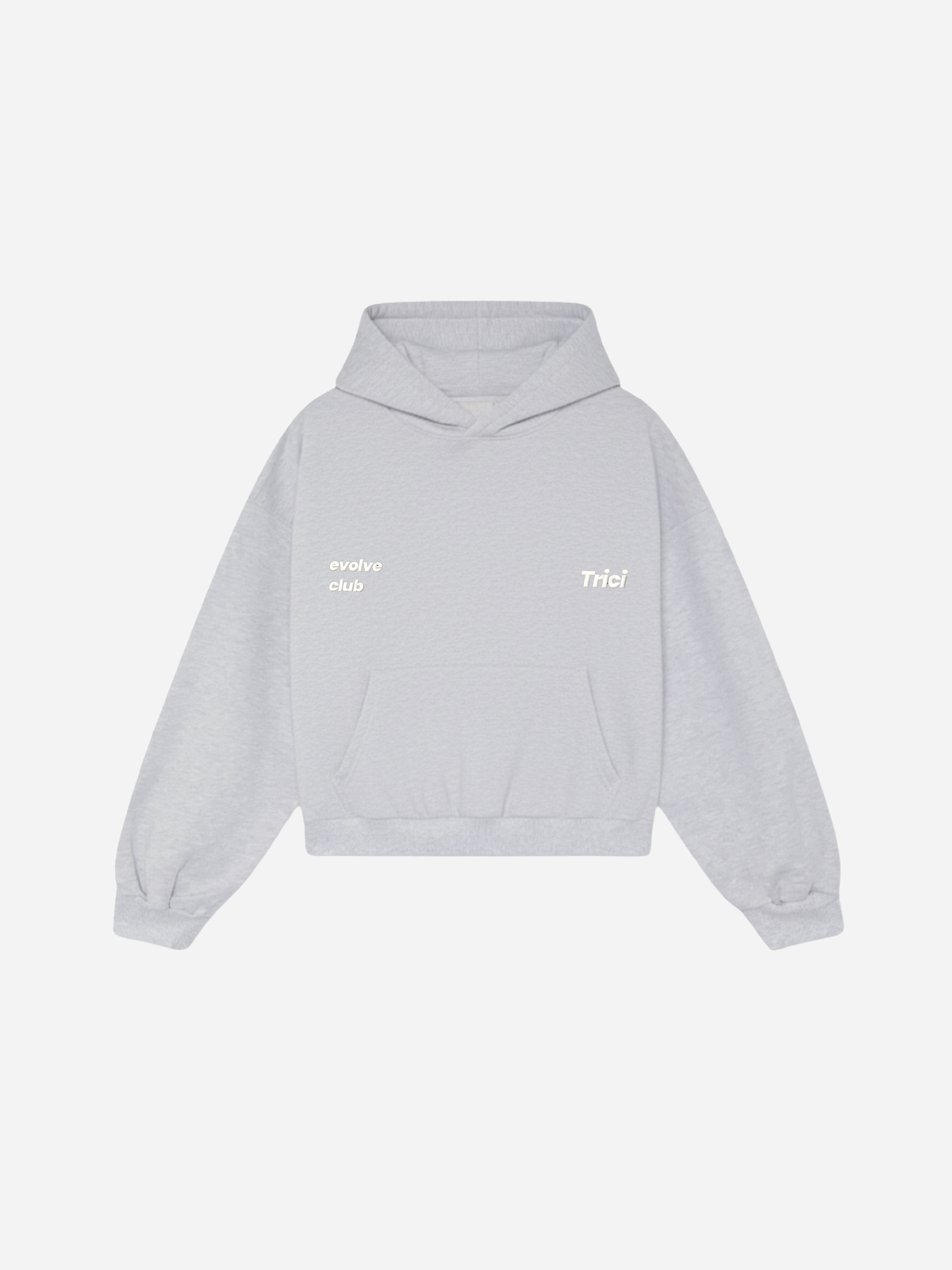 EVOLVE CLUB GREY MELANGE HOODIE