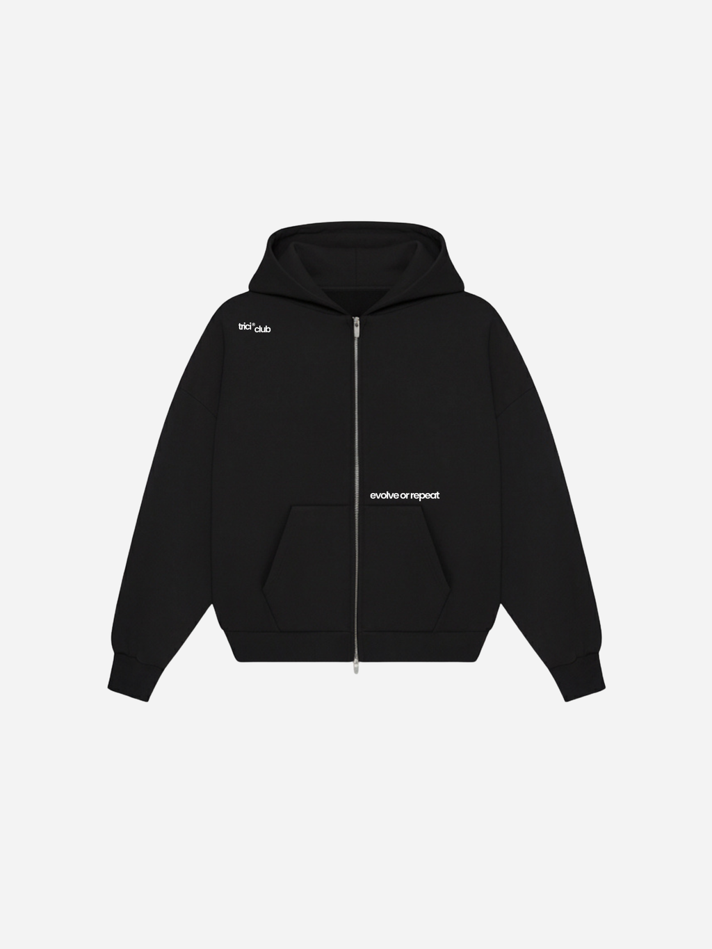 BASIC BLACK ZIPPER
