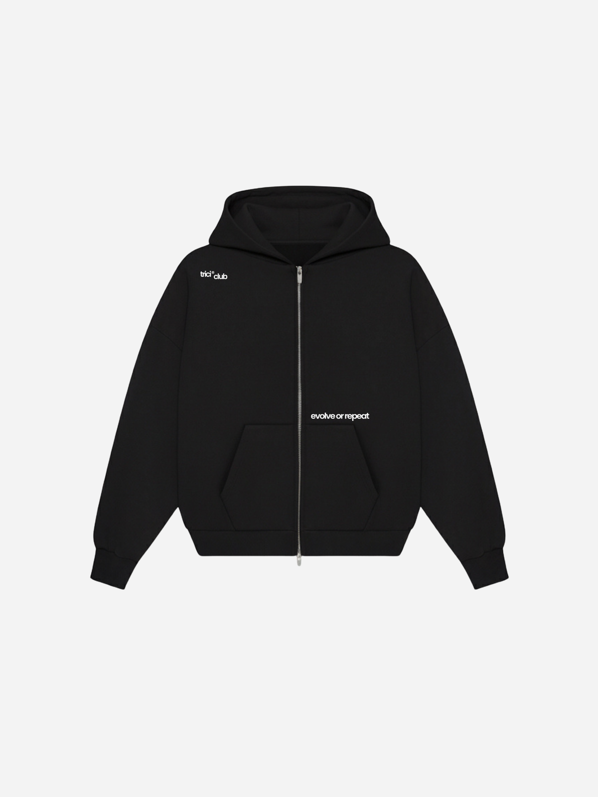 BASIC BLACK ZIPPER